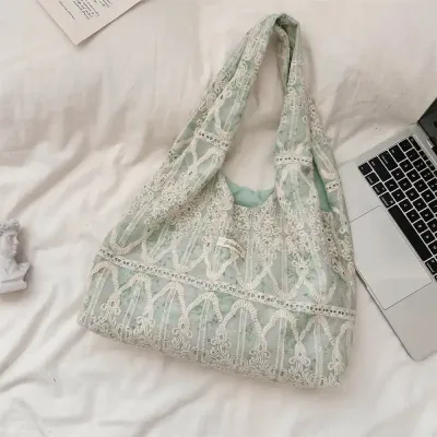 Korean girlish lace shoulder bag